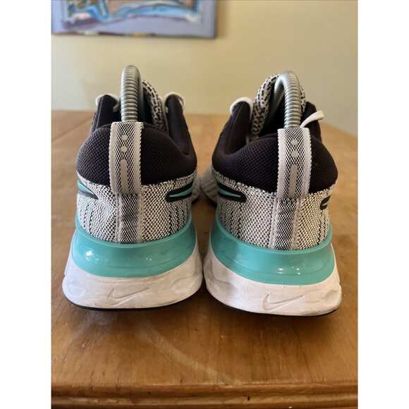 New Women's Nike React Infinity Run FK 2 in White/Aurora Green-Black Size US 9.5 - Picture 4 of 13